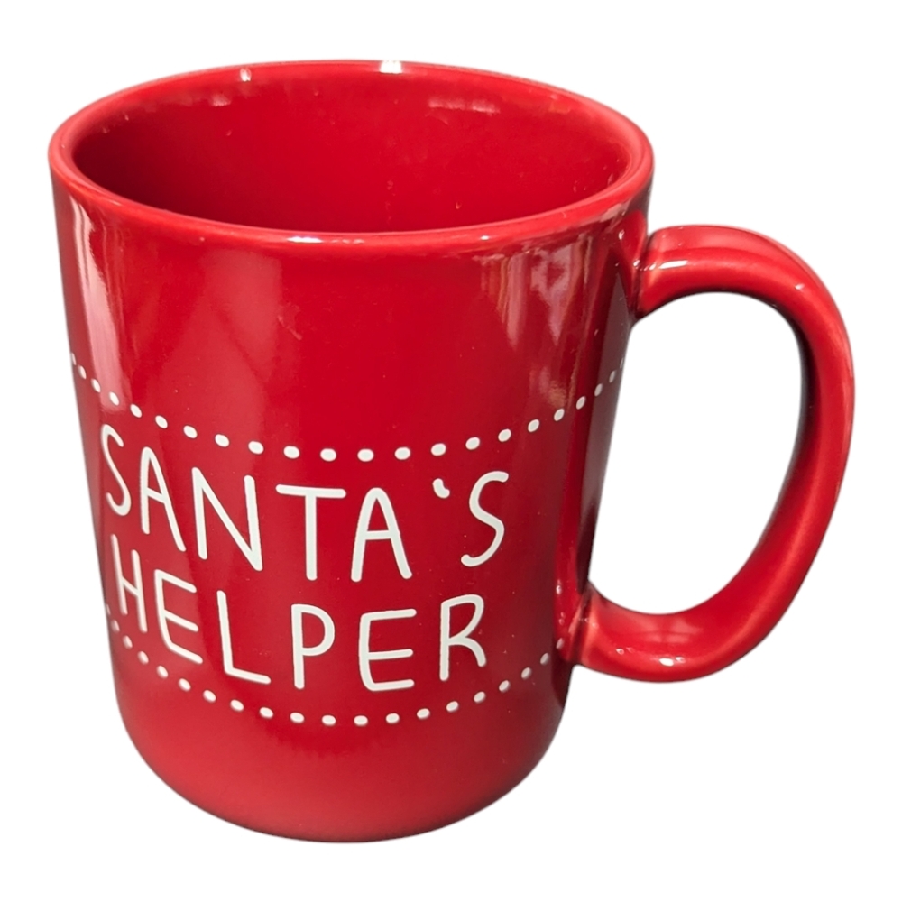 Hope & Wonder Santa's Helper Mug red Cup